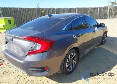 2018 Honda Civic Ex из США, поврежденный, VIN 2HGFC2F74JH598223